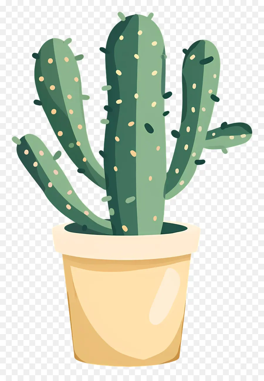 Cactus，Planta En Maceta PNG