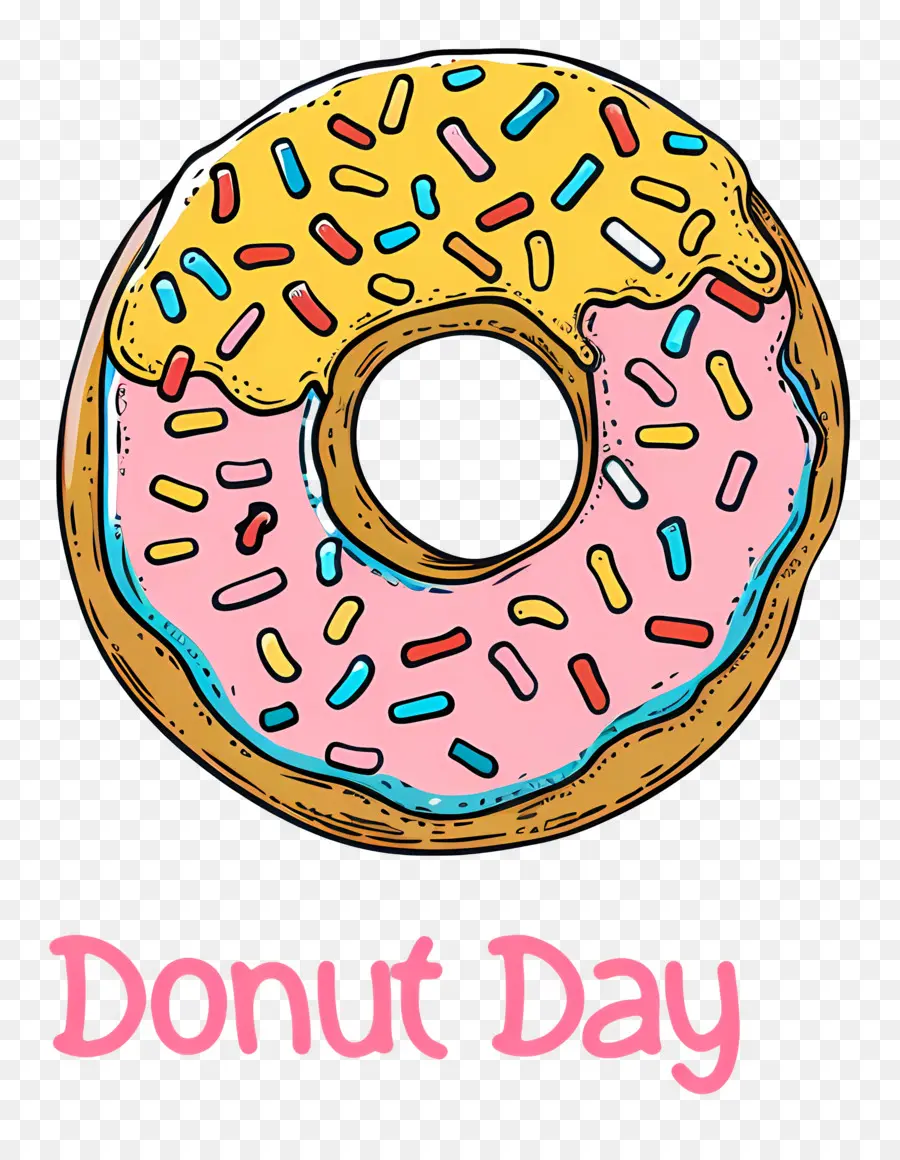 Día Nacional De Donas，Donut PNG