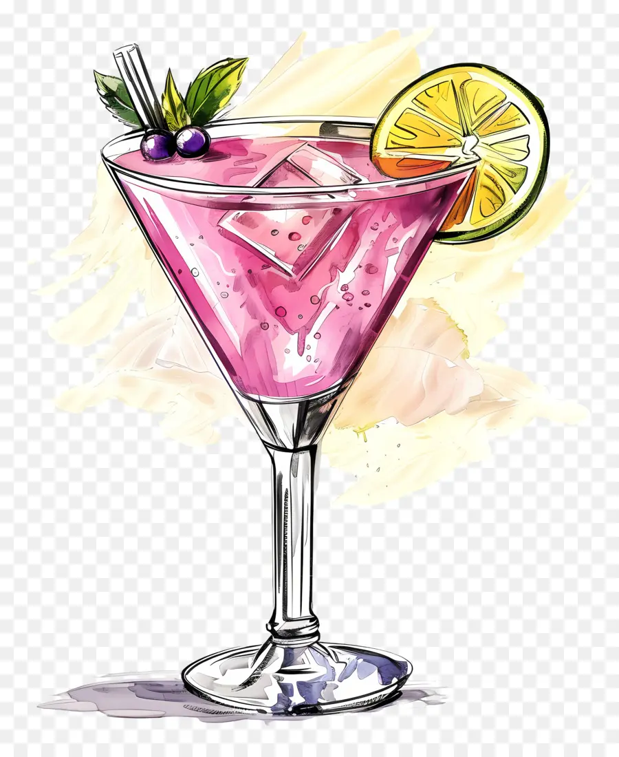 Rosa De Cóctel，Martini PNG