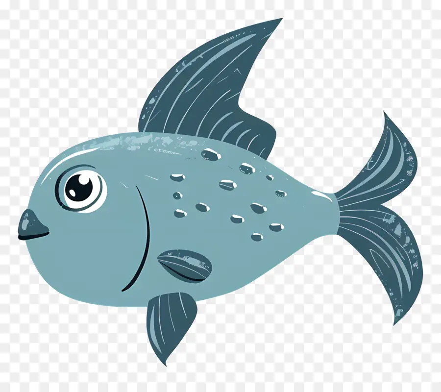 Los Peces，Pescado Azul PNG