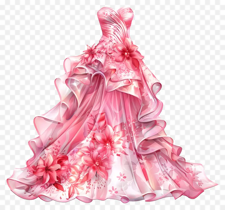 Rosa Vestido De Novia，Rosa Vestido PNG