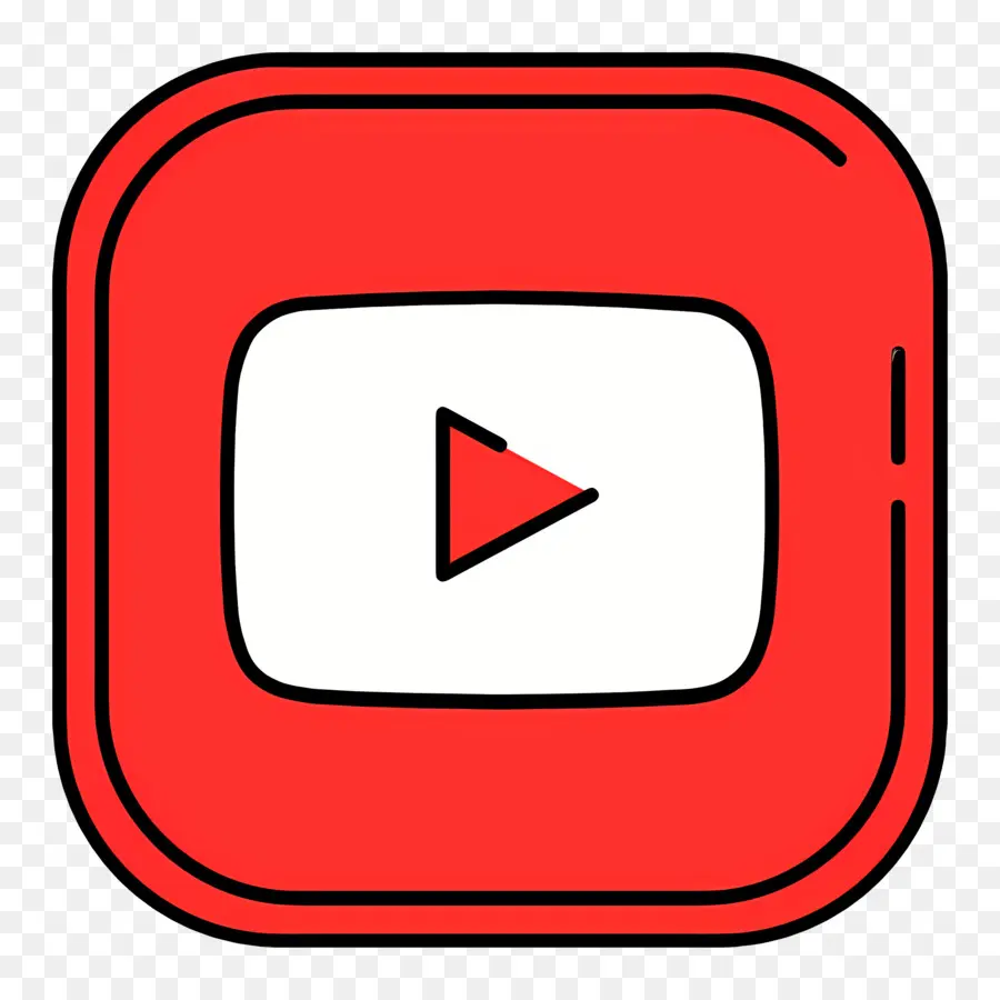 Icono De Youtube，Botón De Reproducción PNG