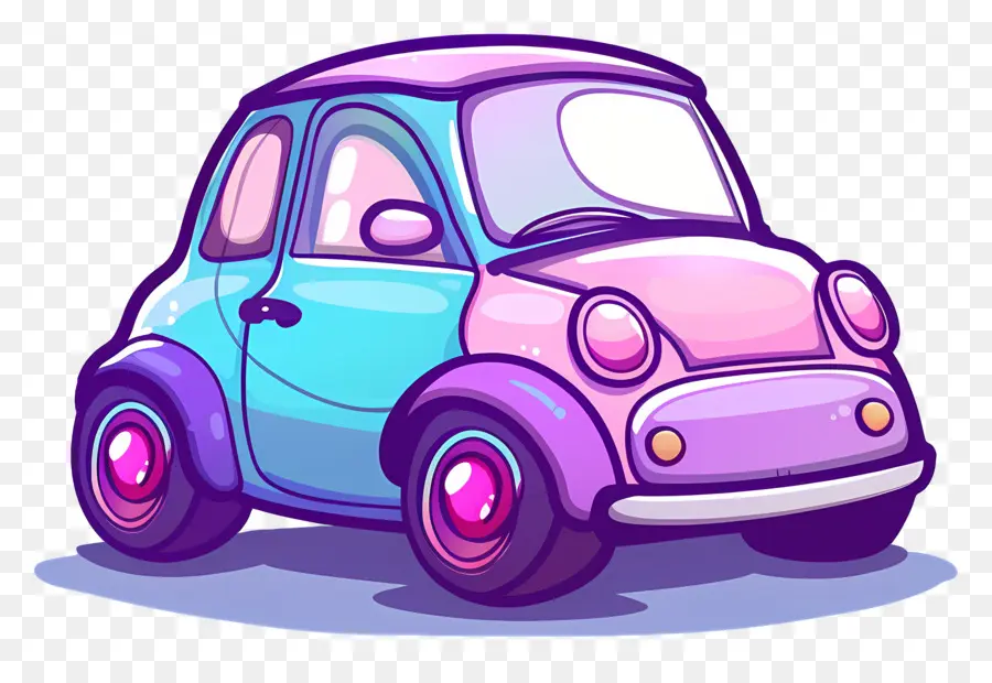 Coche De Dibujos Animados，Lindo PNG