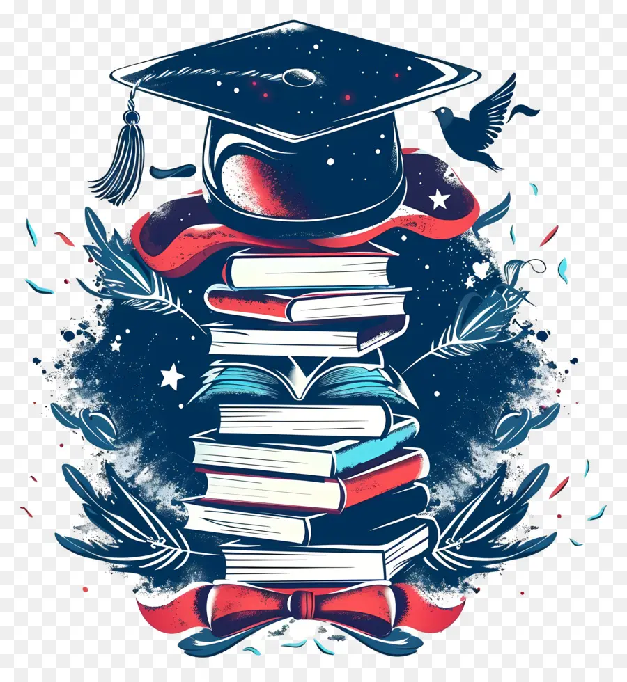 Graduación，Amante De Los Libros PNG