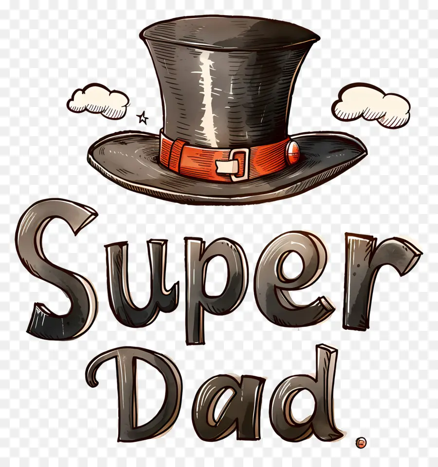 El Día De Los Padres，Super Papá PNG