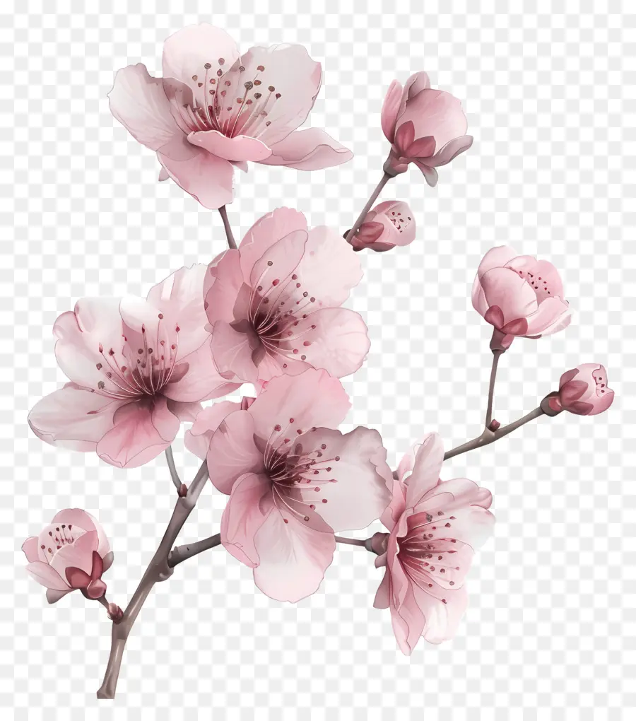 Sakura Flores，De Los Cerezos En Flor PNG