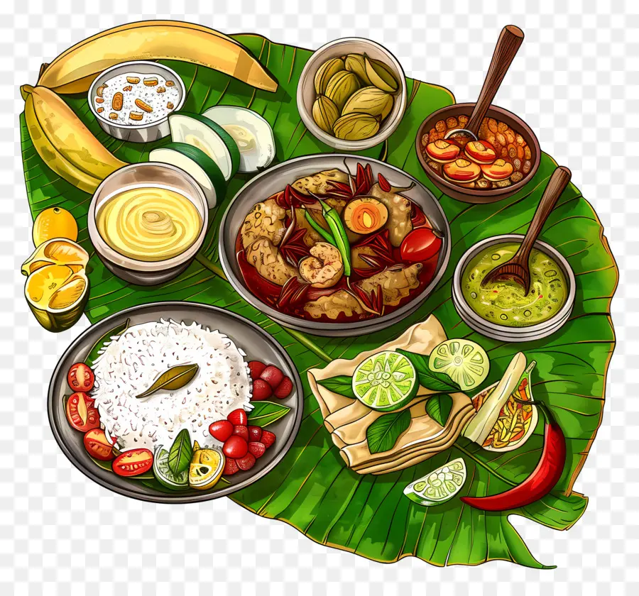 Onam Sadya，Especias PNG