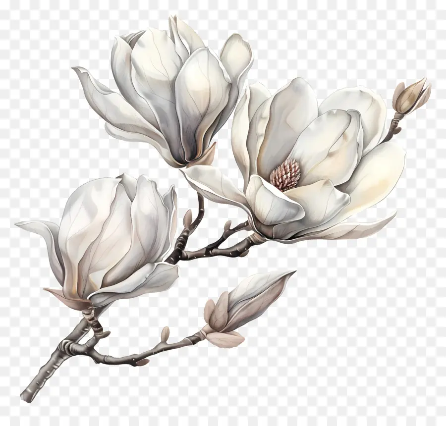 Magnolia Flores，La Flor De La Magnolia PNG