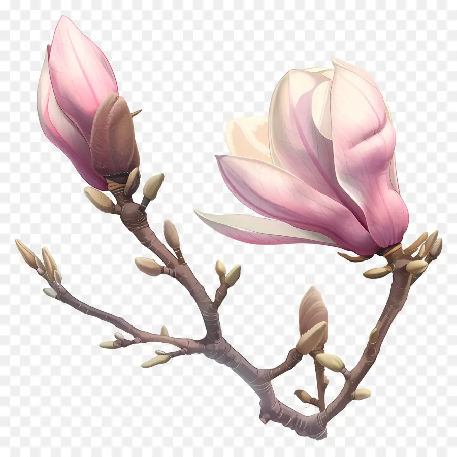 Brote De Magnolia，Magnolia Flores PNG