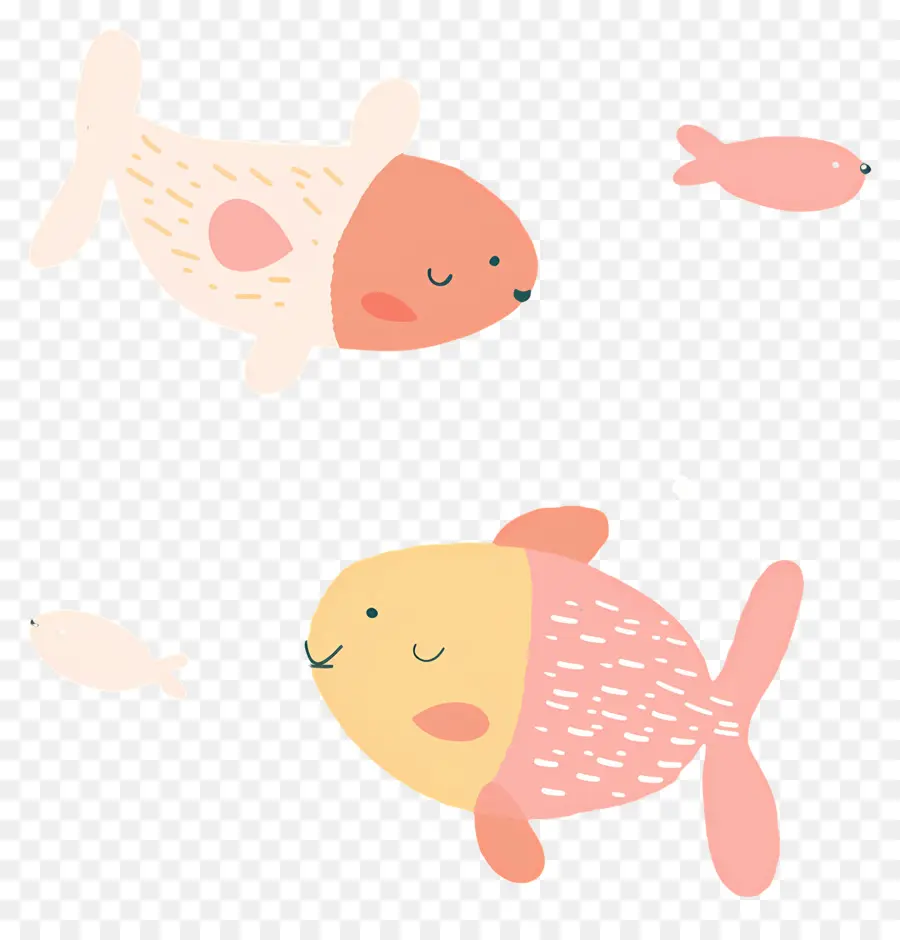 Los Peces，Colorido PNG