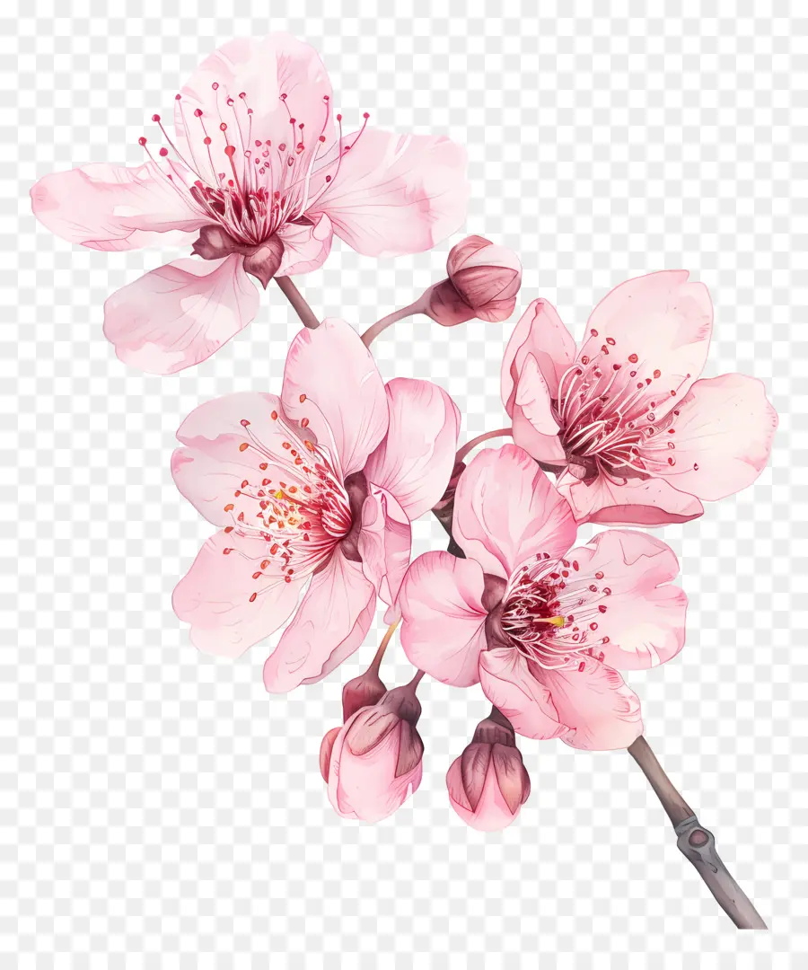 Sakura Flores，De Los Cerezos En Flor PNG