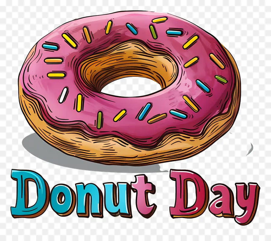 Día Nacional De Donas，Donut PNG