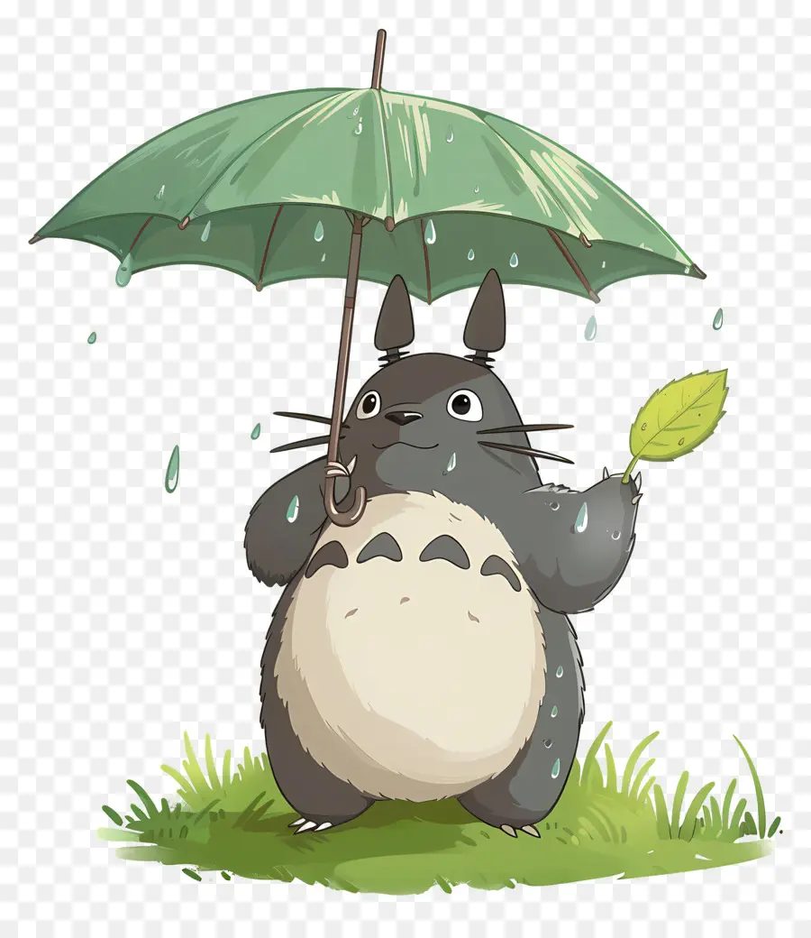 Totoro，Gris PNG