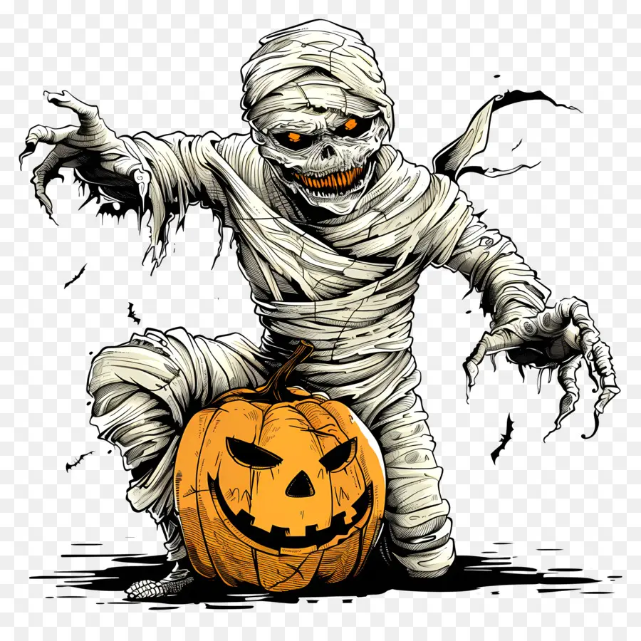 La Momia，Jack O'lantern PNG