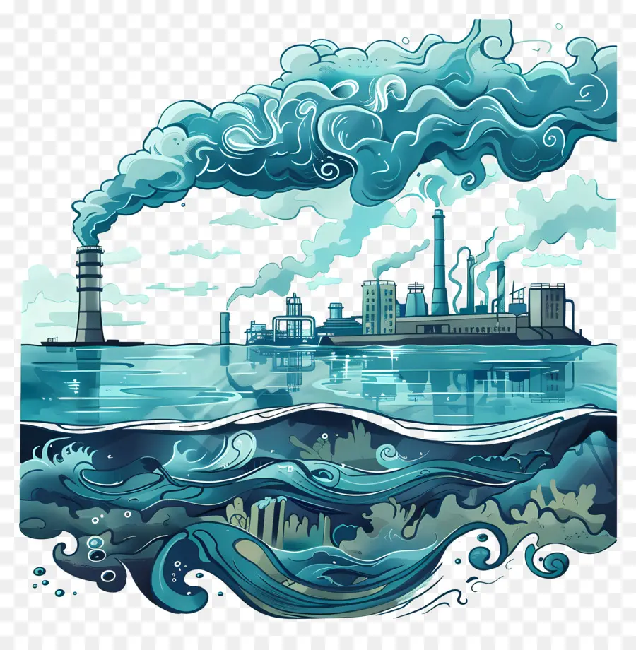 La Contaminación Del Agua，La Contaminación PNG