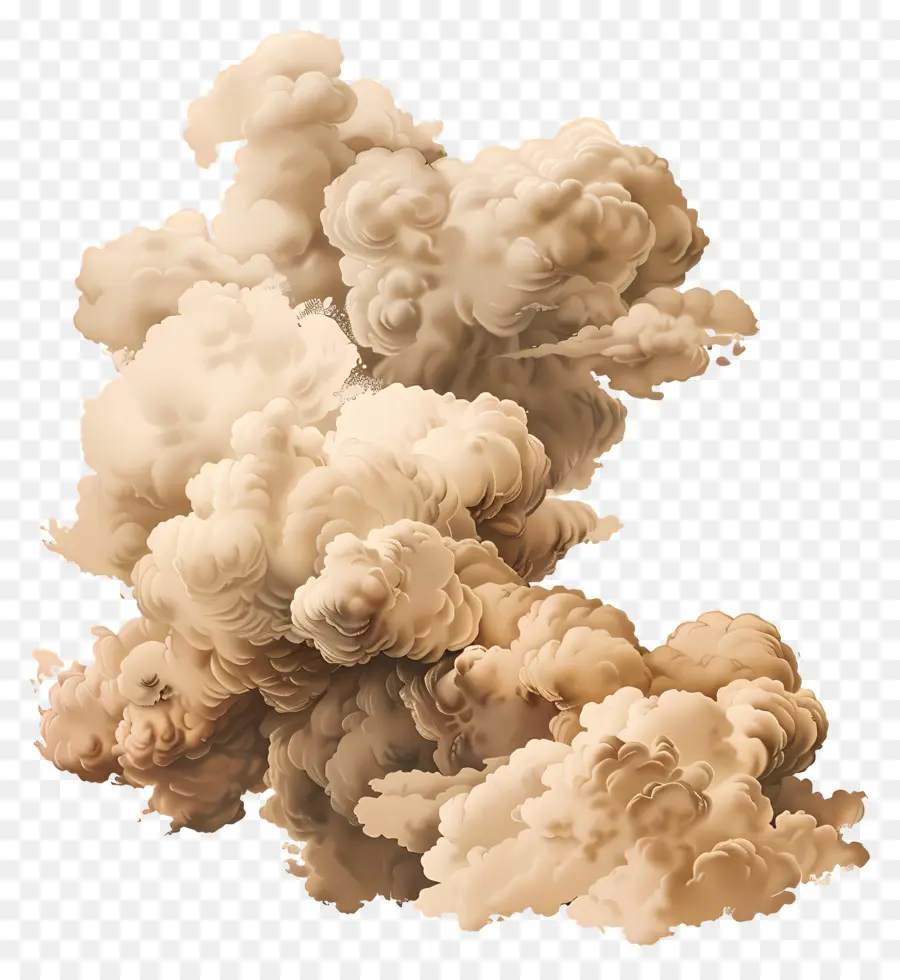 Nube，Fumar PNG