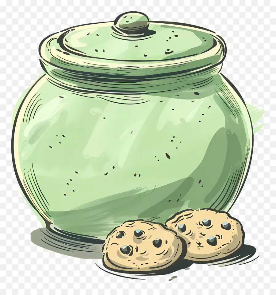 El Tarro De Las Galletas，Las Cookies PNG