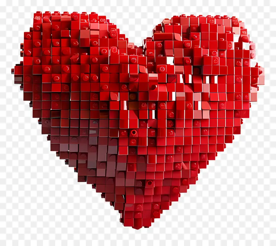 Corazón Rojo，Corazón 3d PNG