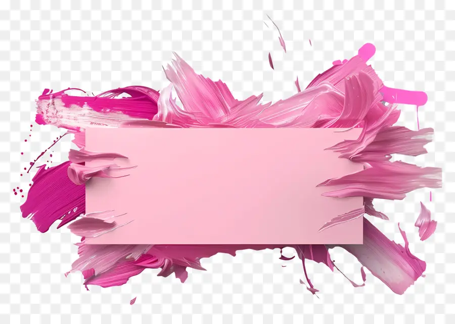 Cuadro De Texto，Rosa De Pintura PNG