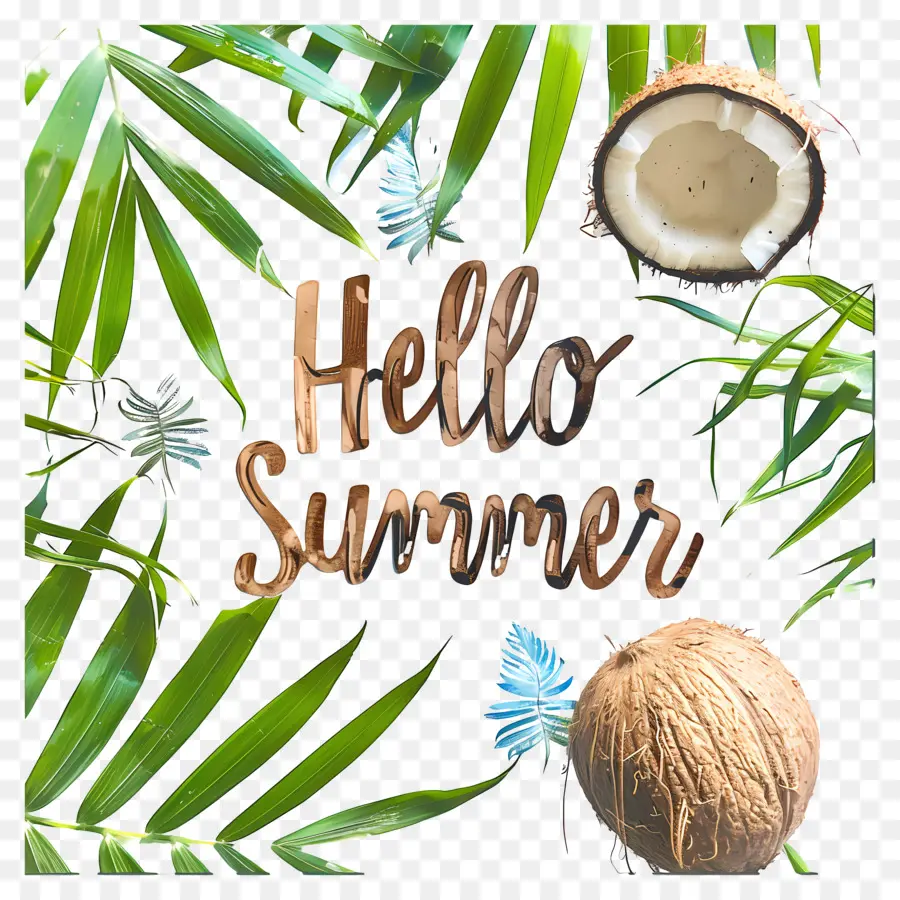 Hola Verano，Coco PNG