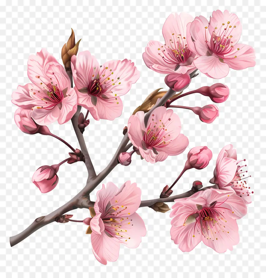 Sakura Flores，árbol De Sakura PNG