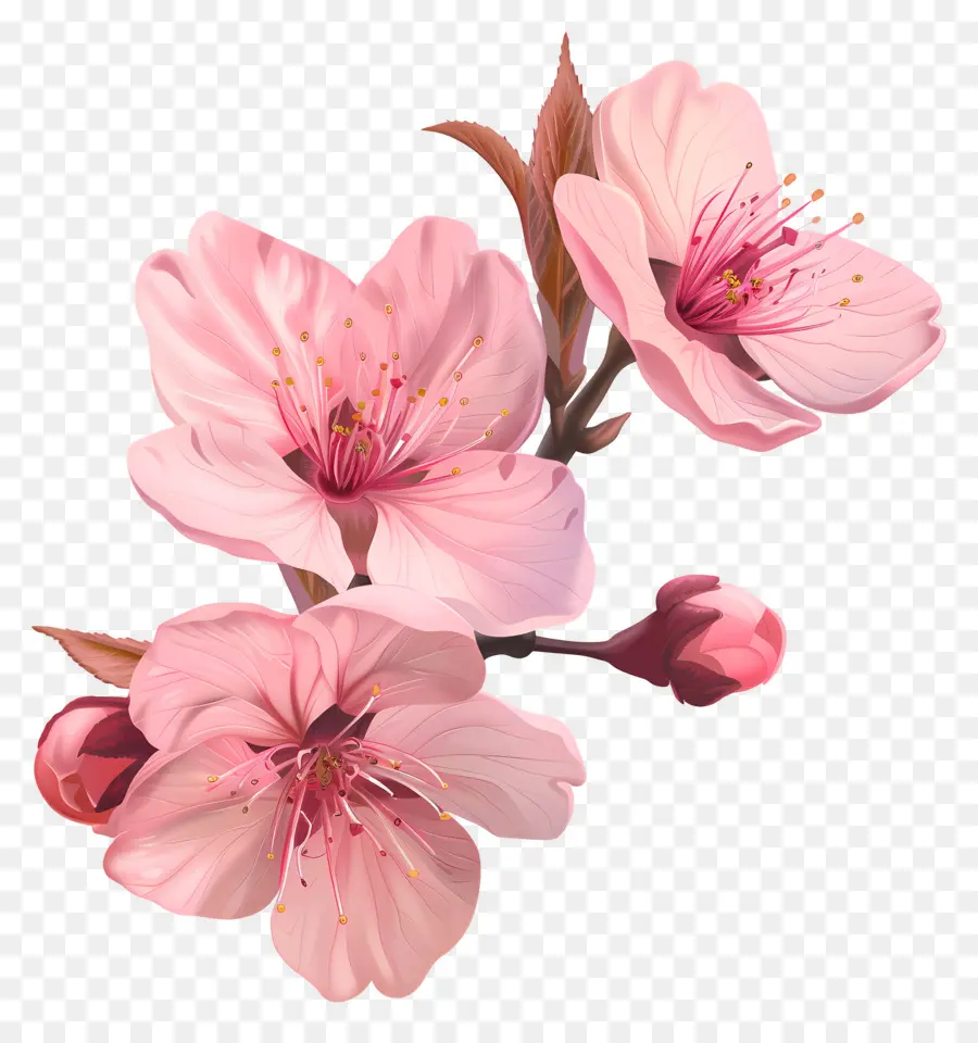 Sakura Flores，Flores De Cerezo PNG