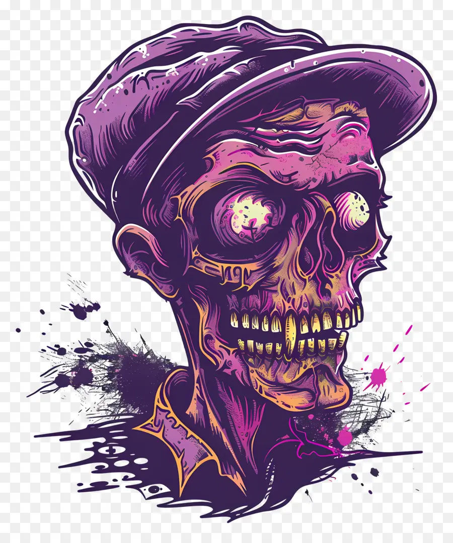 Cabeza De Zombi，Zombie PNG