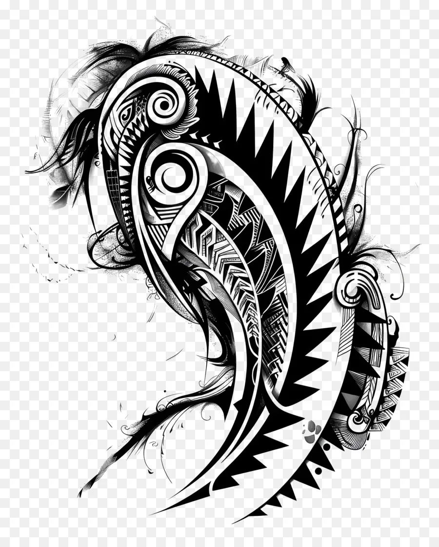 Tatuaje Polinesio，Diseño De Tatuaje Tribal PNG