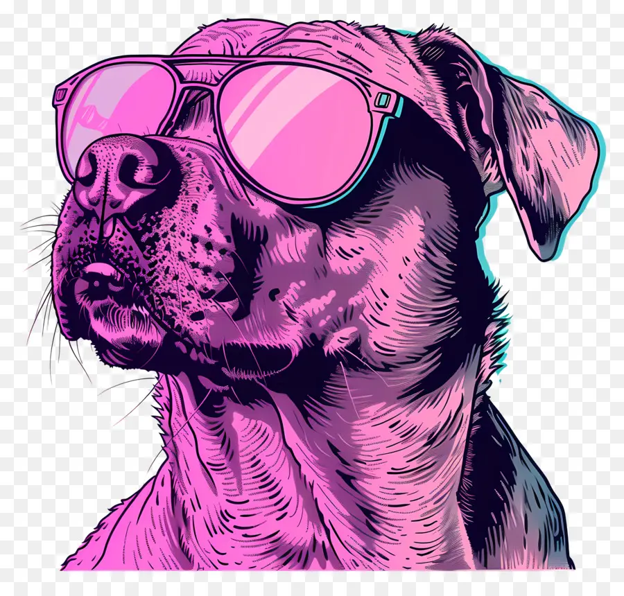 Perro Vaporwave，Vaporwave PNG