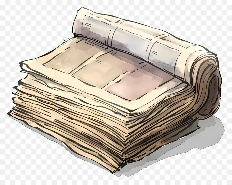Periódico，Periódicos Antiguos PNG