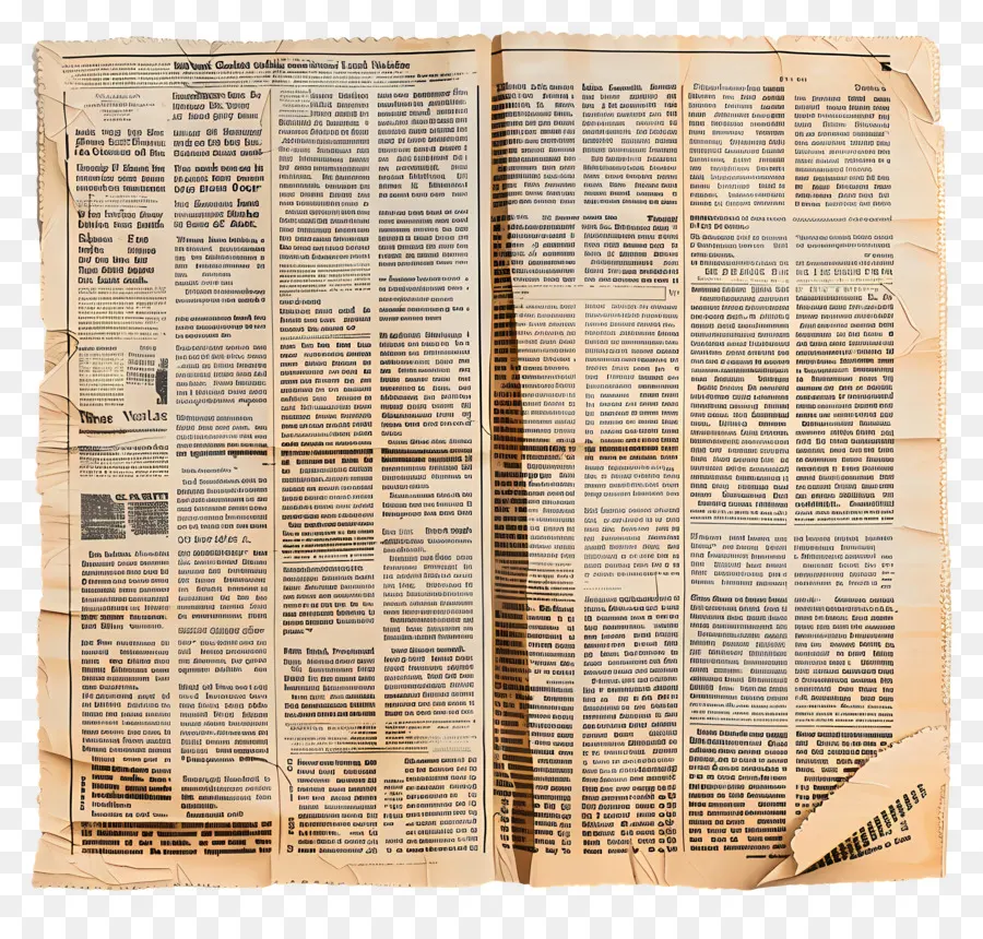 Periódico，Periódico Vintage PNG