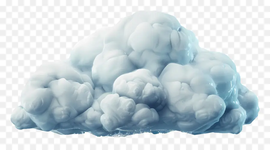 La Nube，Modelo De Nube 3d PNG