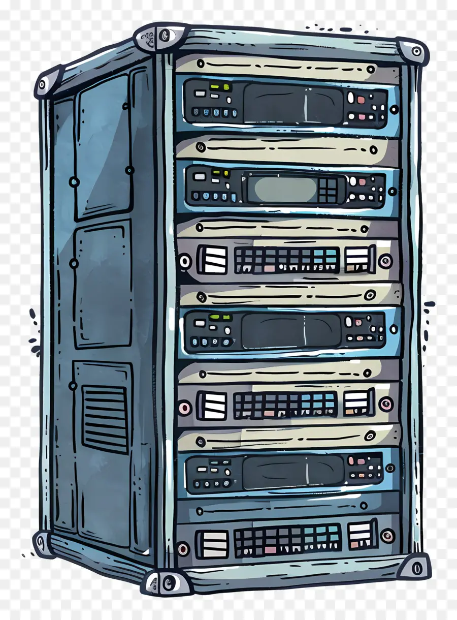 Servidor De Datos，Los Servidores De Un Ordenador PNG