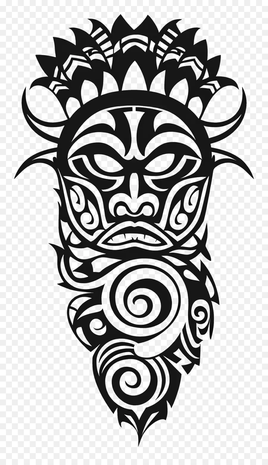 Tatuaje Maorí，Tribal PNG