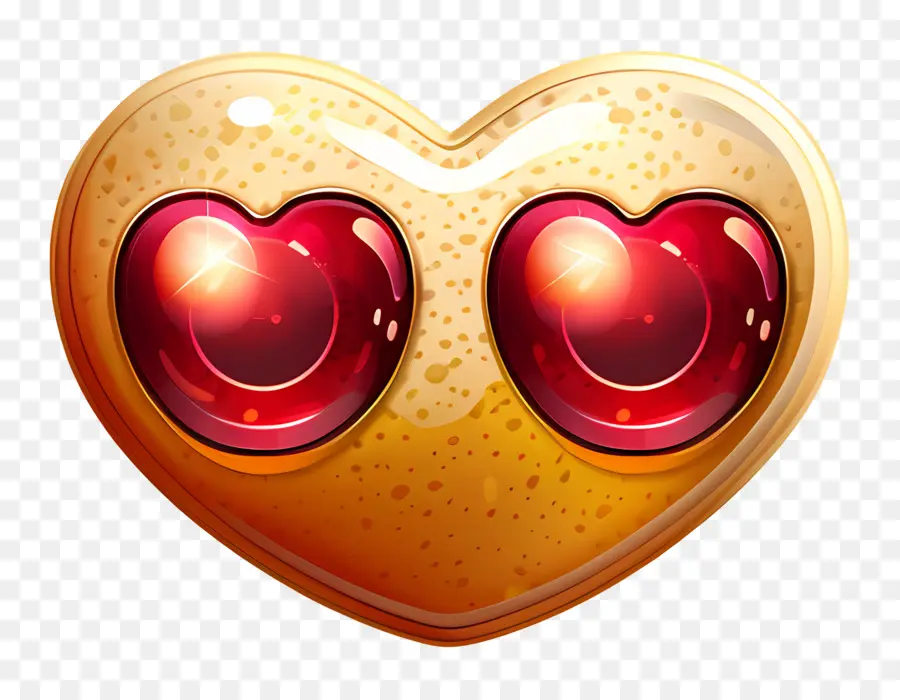 Emoji De Corazón，Corazón PNG