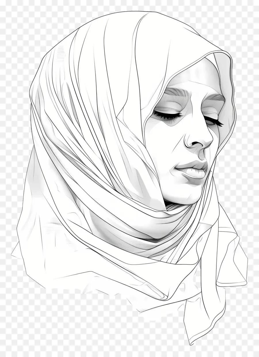 Hijab，Islámica Mujer PNG