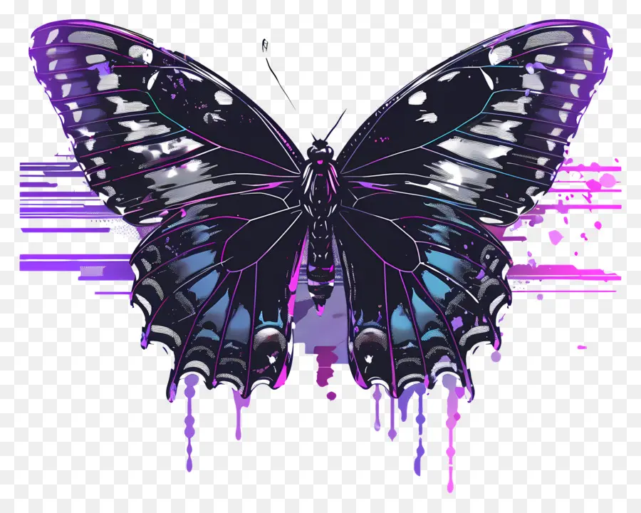 Mariposa De Vaporwave，Vaporwave PNG