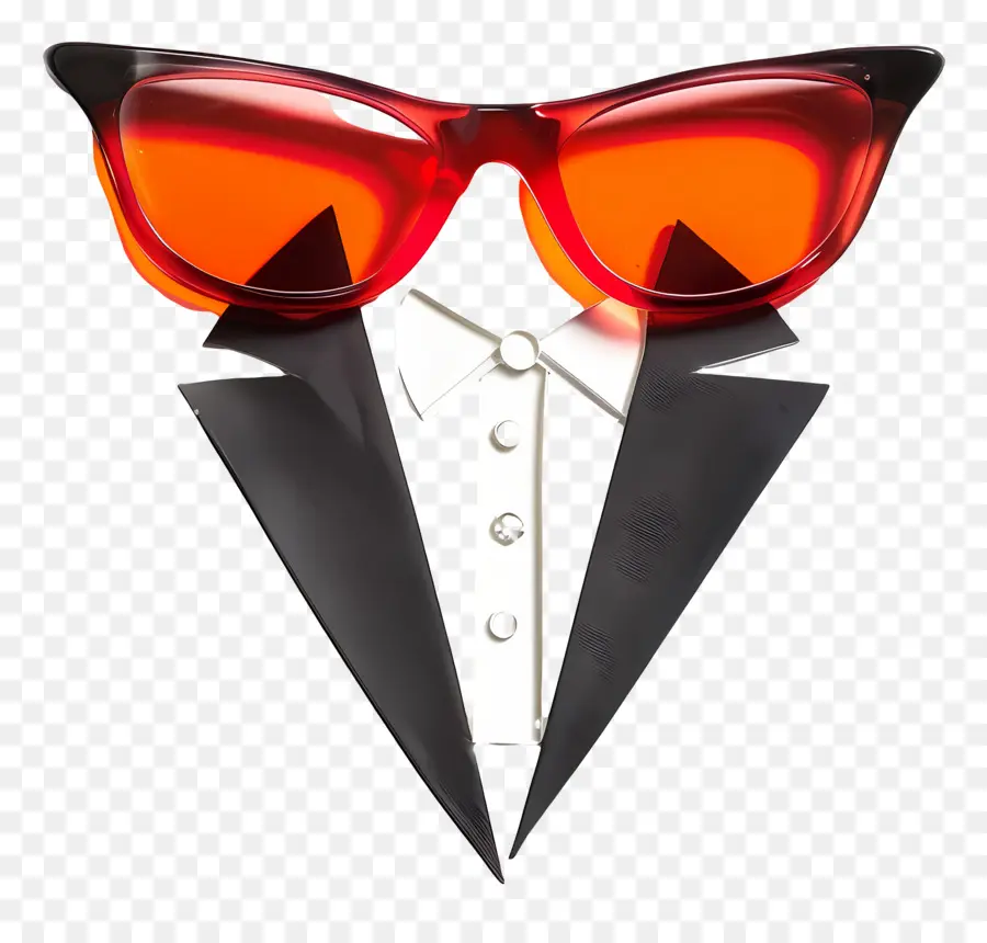 Diseño De Gafas De Sol，Esmoquin PNG