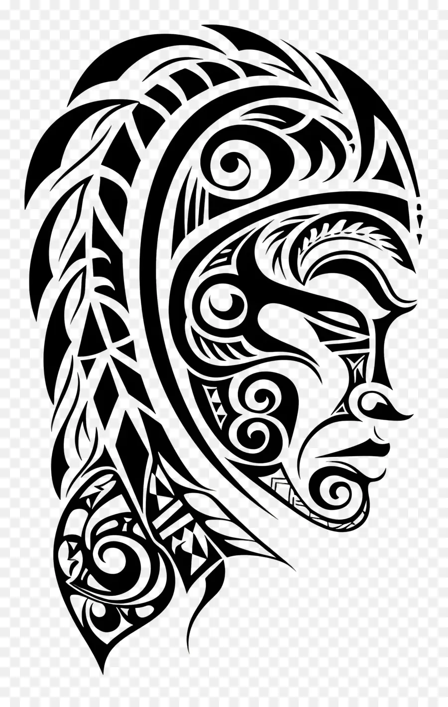 Tatuaje Maorí，Diseño Tribal PNG