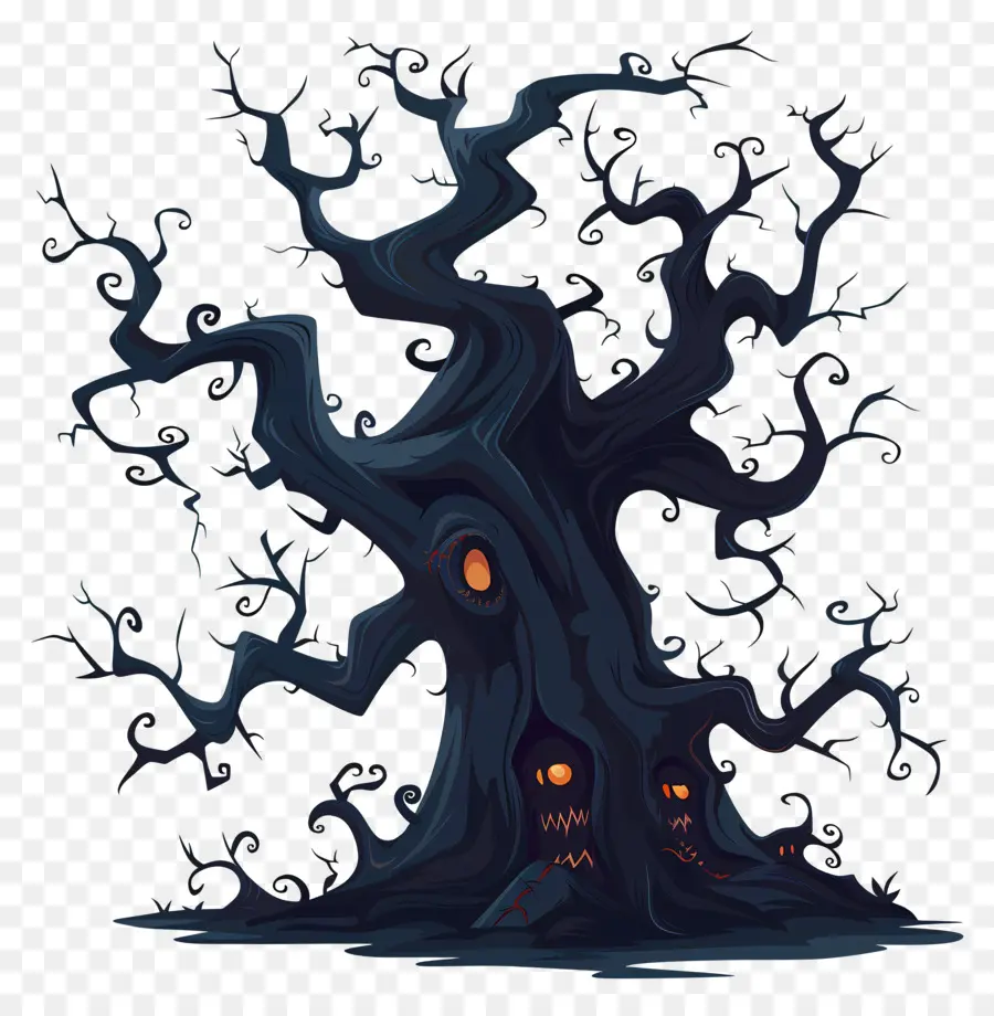 Miedo árbol，Bosque Encantado PNG