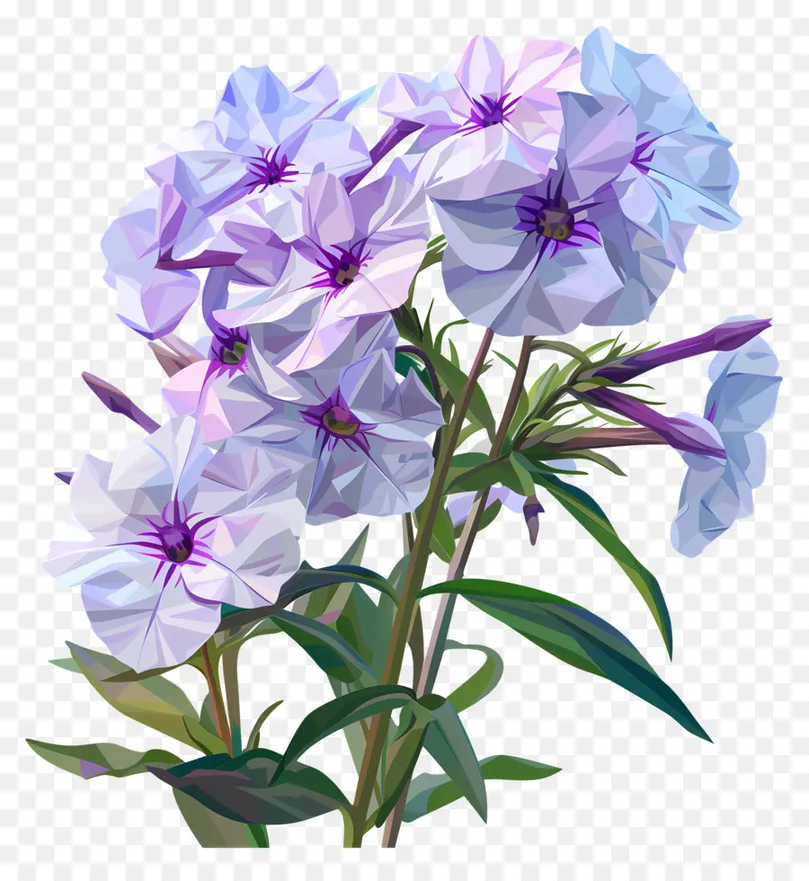 Arte De Flores Digital，Flores De Color Rosa PNG