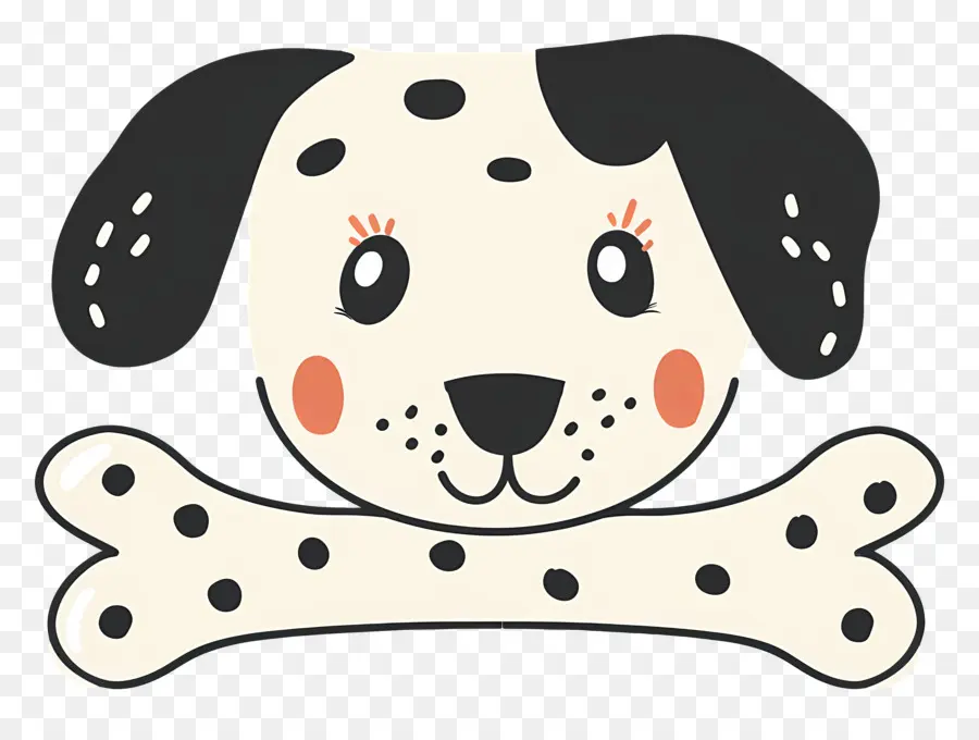 Hueso De Perro，Cachorro Dálmata PNG