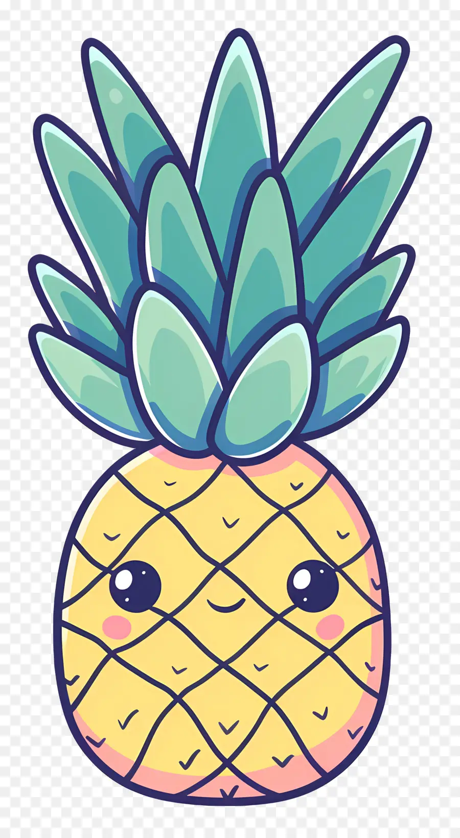 Piña，Dibujos Animados De Piña PNG