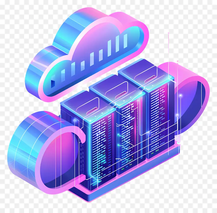 Almacenamiento De Nube Cibernética，Servidor PNG