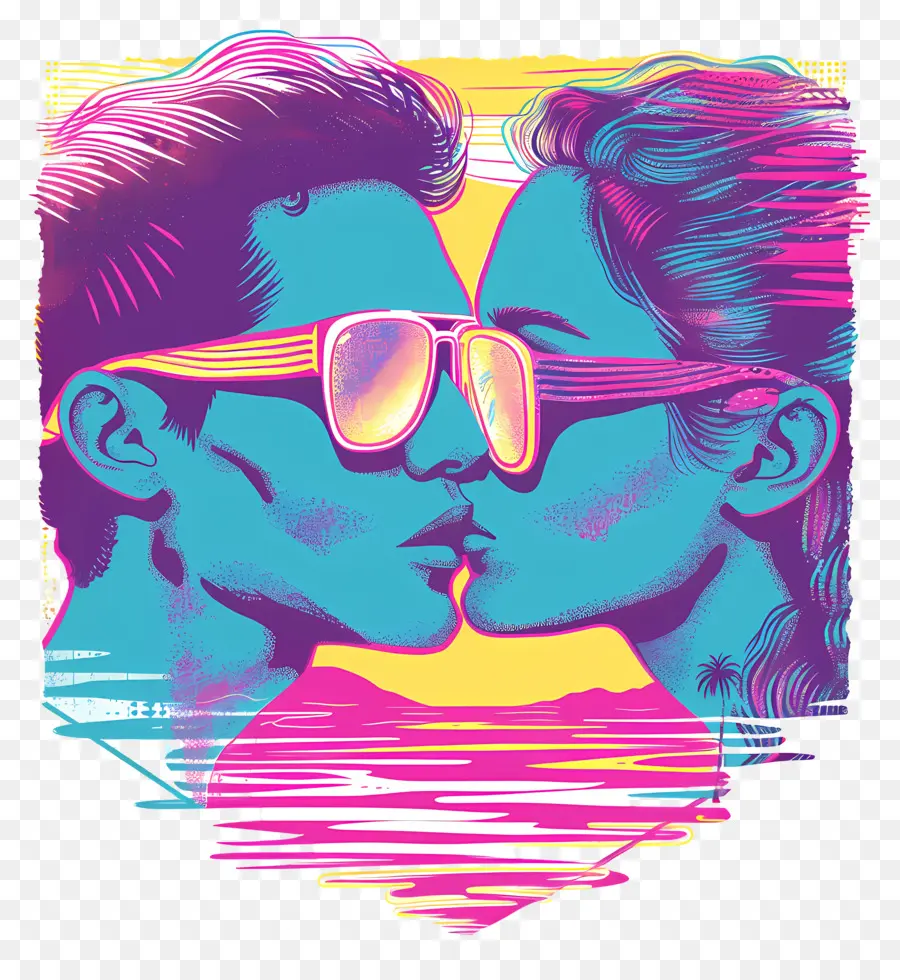 Vaporwave Beso，Vaporwave PNG