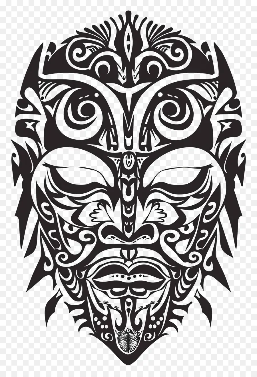 Tatuaje Maorí，Tatuaje Tribal PNG