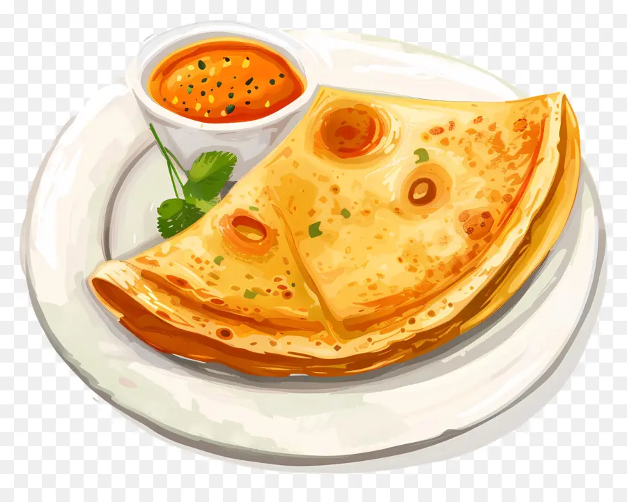 Indian Dosa，Dosa PNG