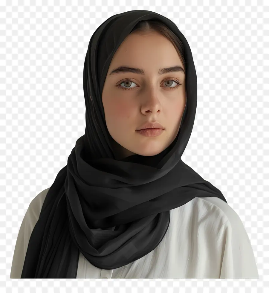 Verdadera Chica Hijab，Mujer PNG