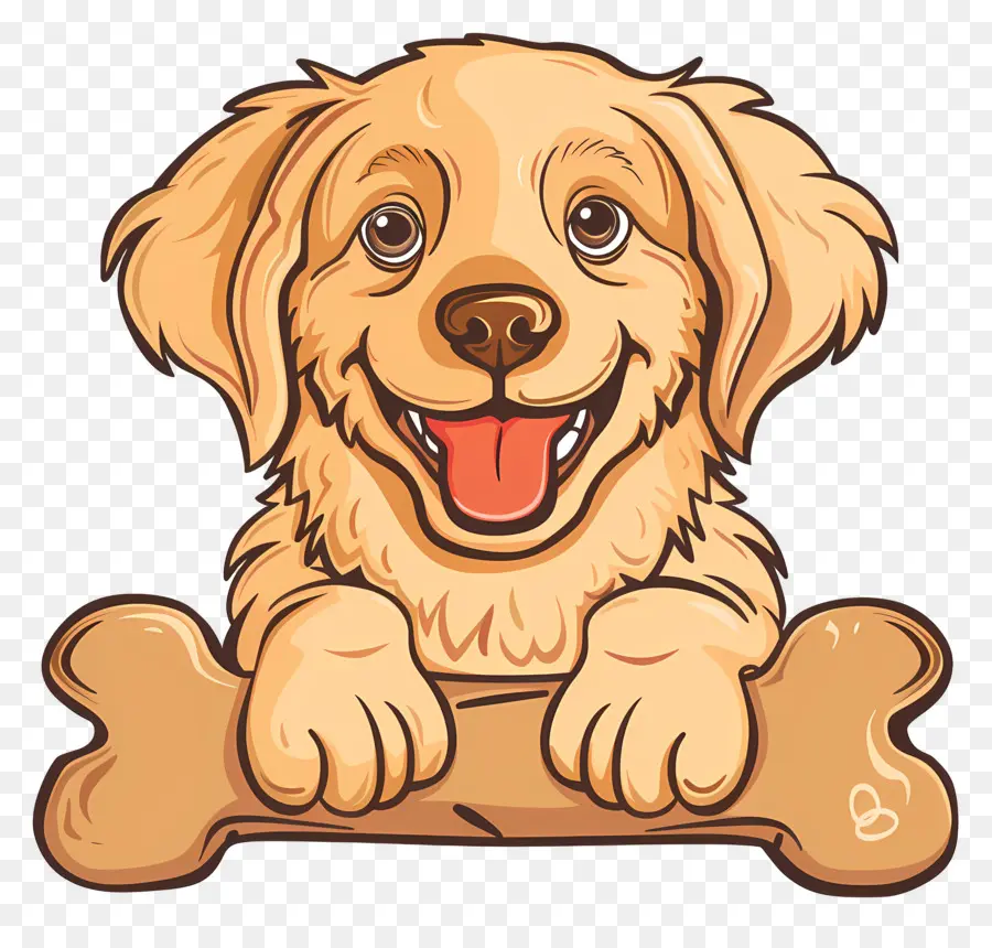 Hueso De Perro，Golden Retriever Cachorro PNG