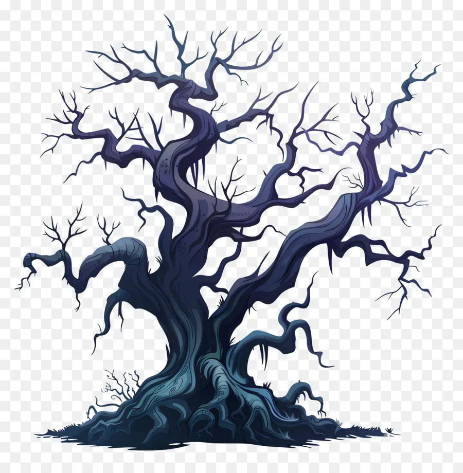 Miedo árbol，Spooky árbol PNG